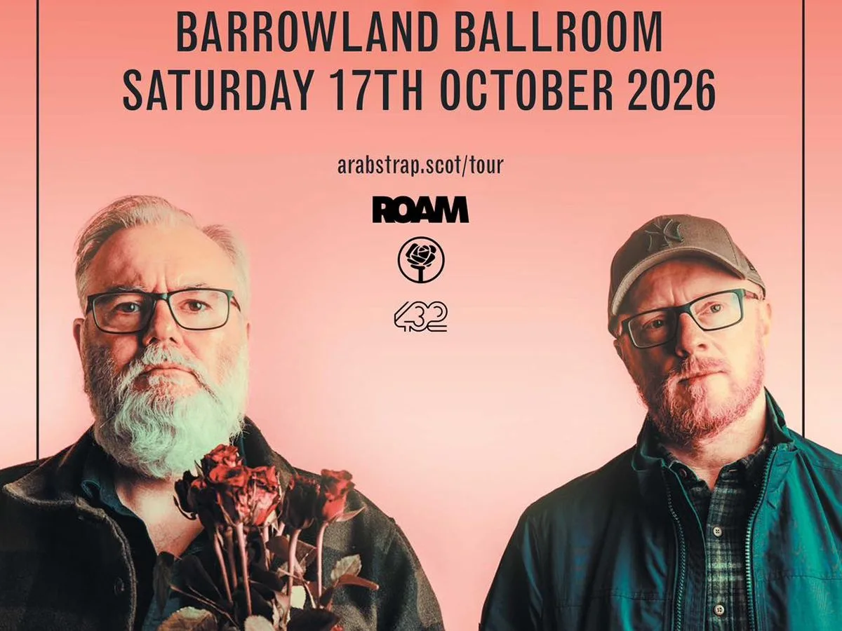 Arab Strap / Bis / Free Love - Barrowlands, Glasgow, 17/10/2026